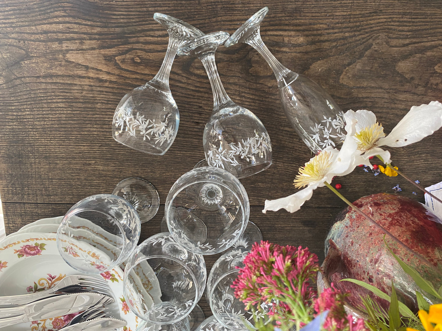 Verre fleurette Blanquillas