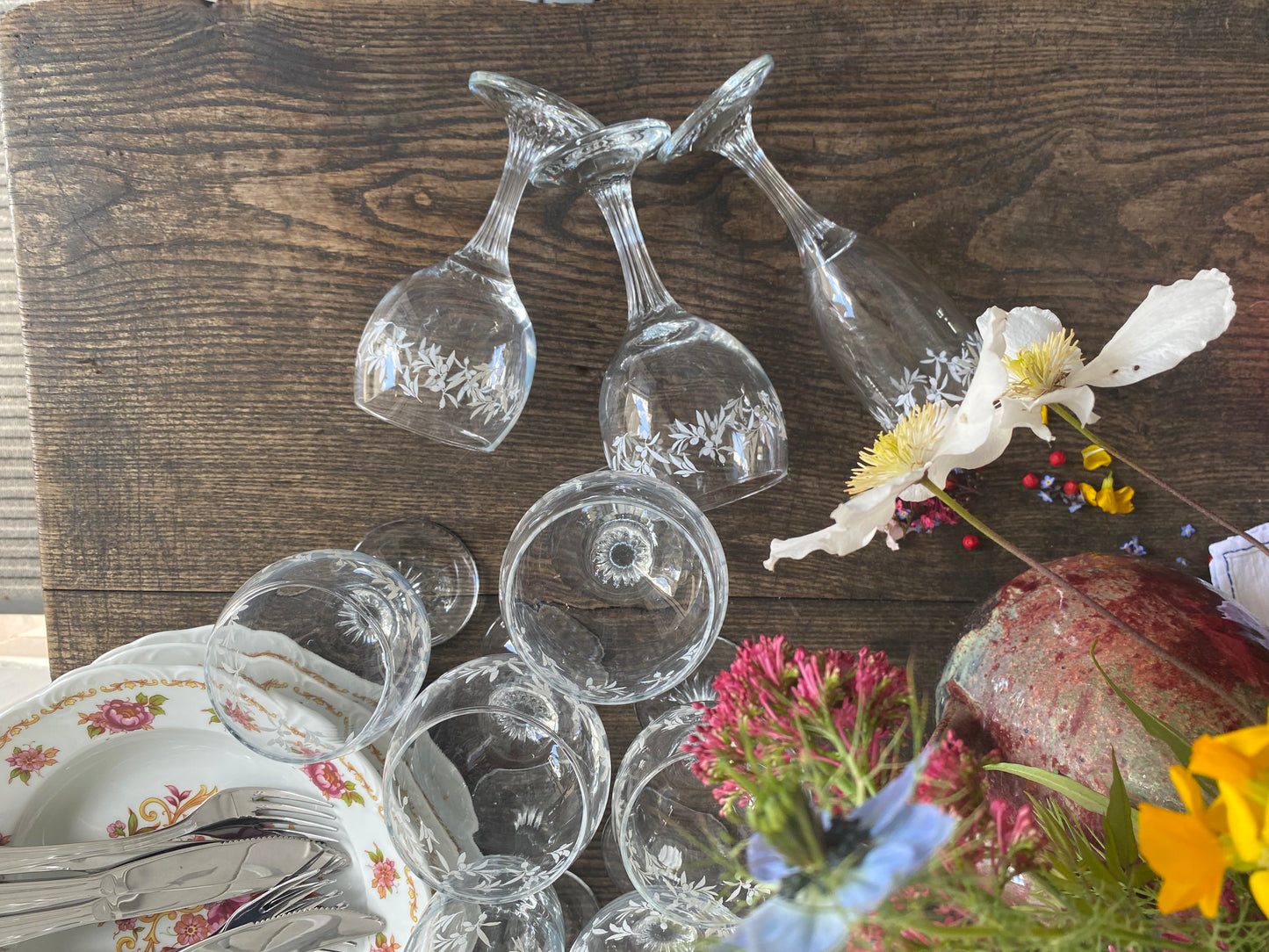 Verre fleurette Blanquillas