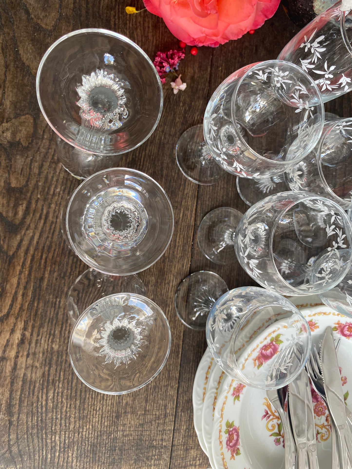 Verre fleurette Blanquillas