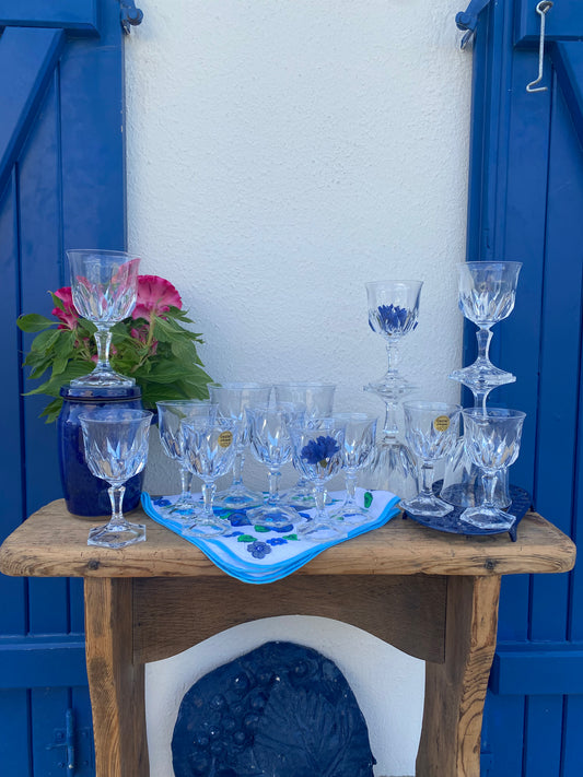 Verres modèle Chaumont