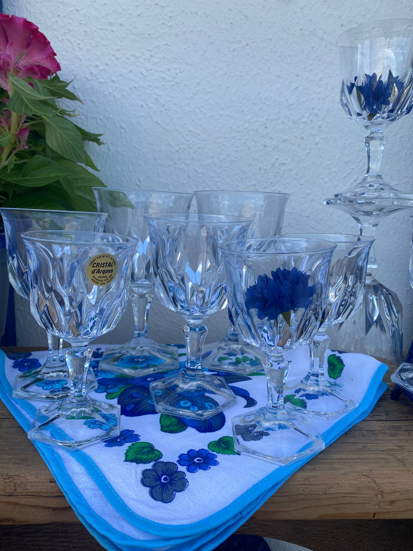 Complete set of 27 glasses