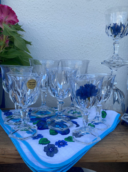 Complete set of 27 glasses