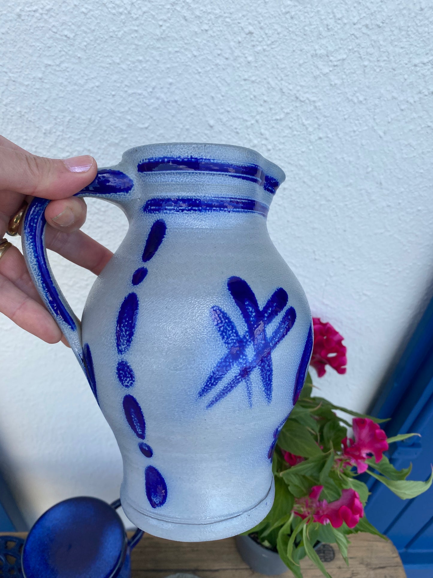 Pichet et pots grès type d’Alsace