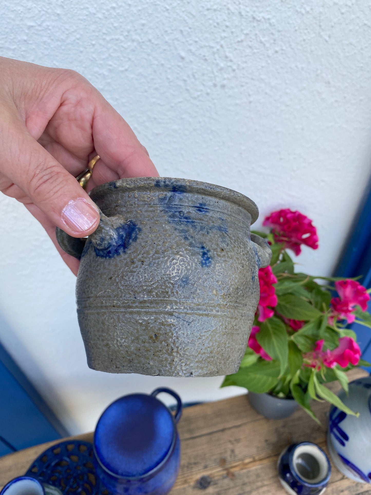 Pichet et pots grès type d’Alsace