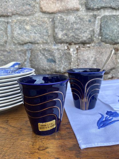 Gobelets Limoges Marcel Franck