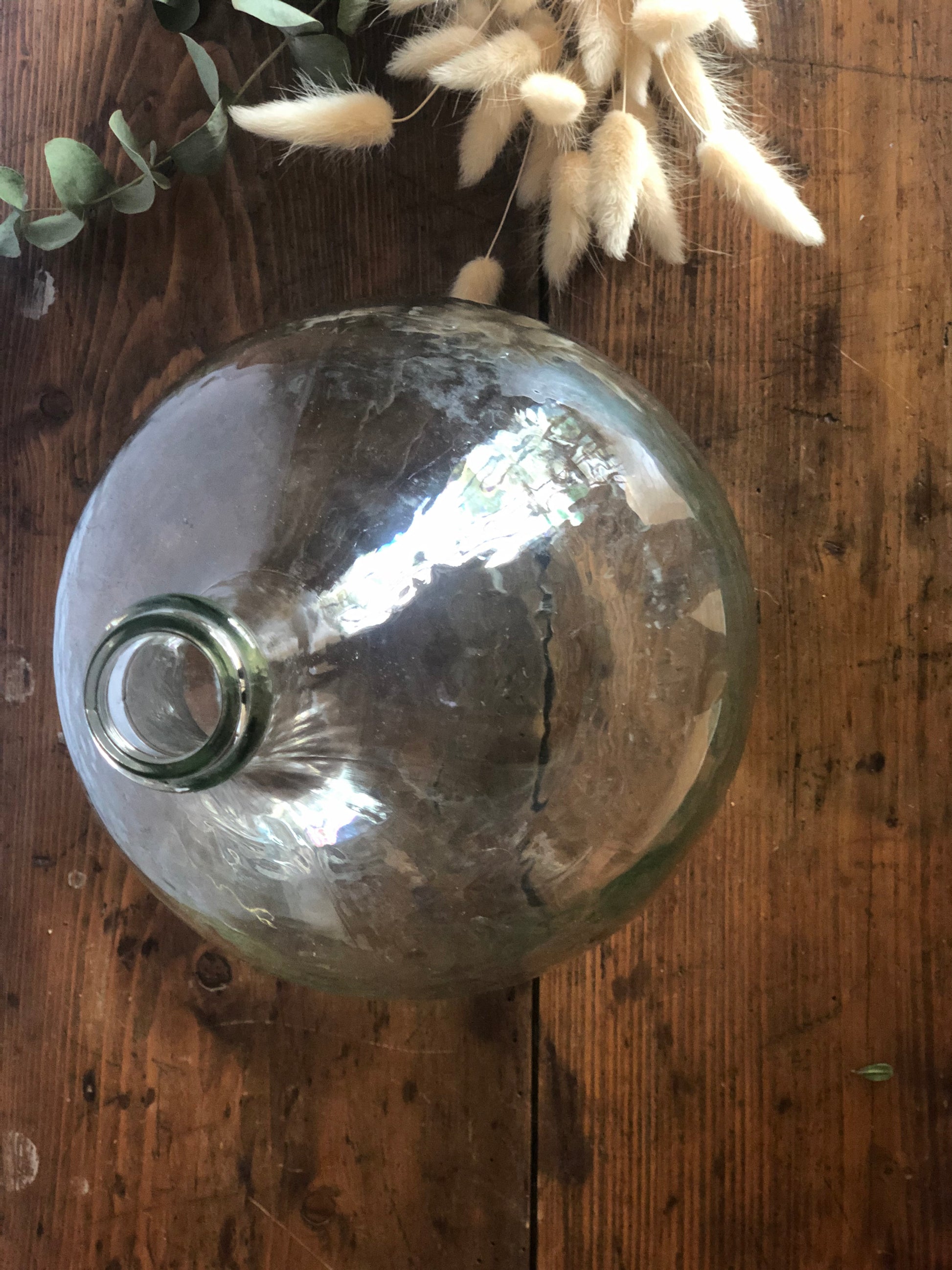 Dame jeanne transparente