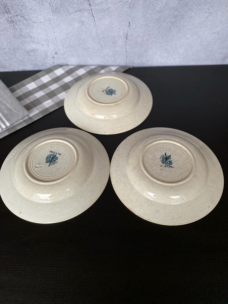 Assiettes Creuses Marie Louise