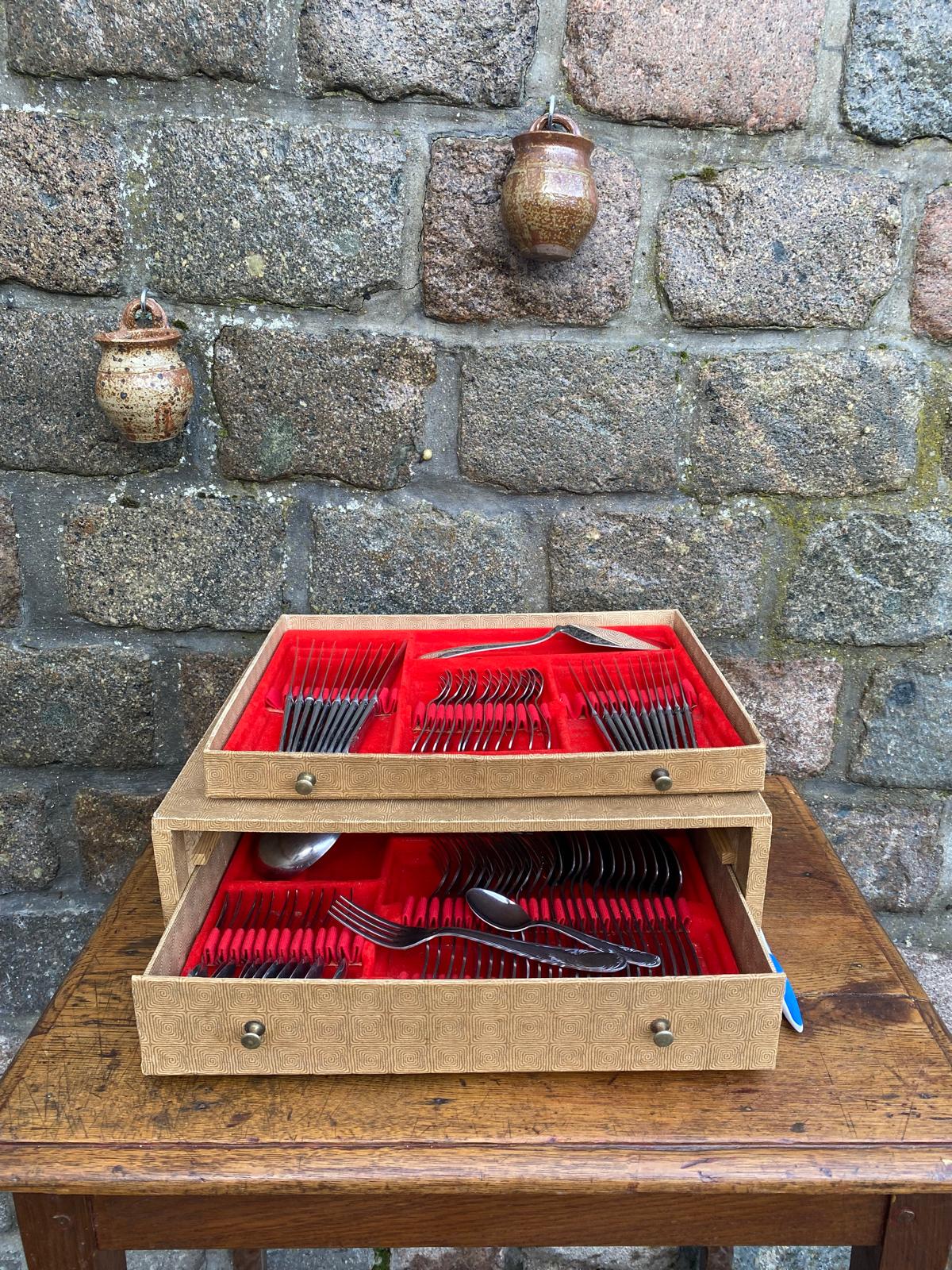 Ménagère Ascinox double tiroir