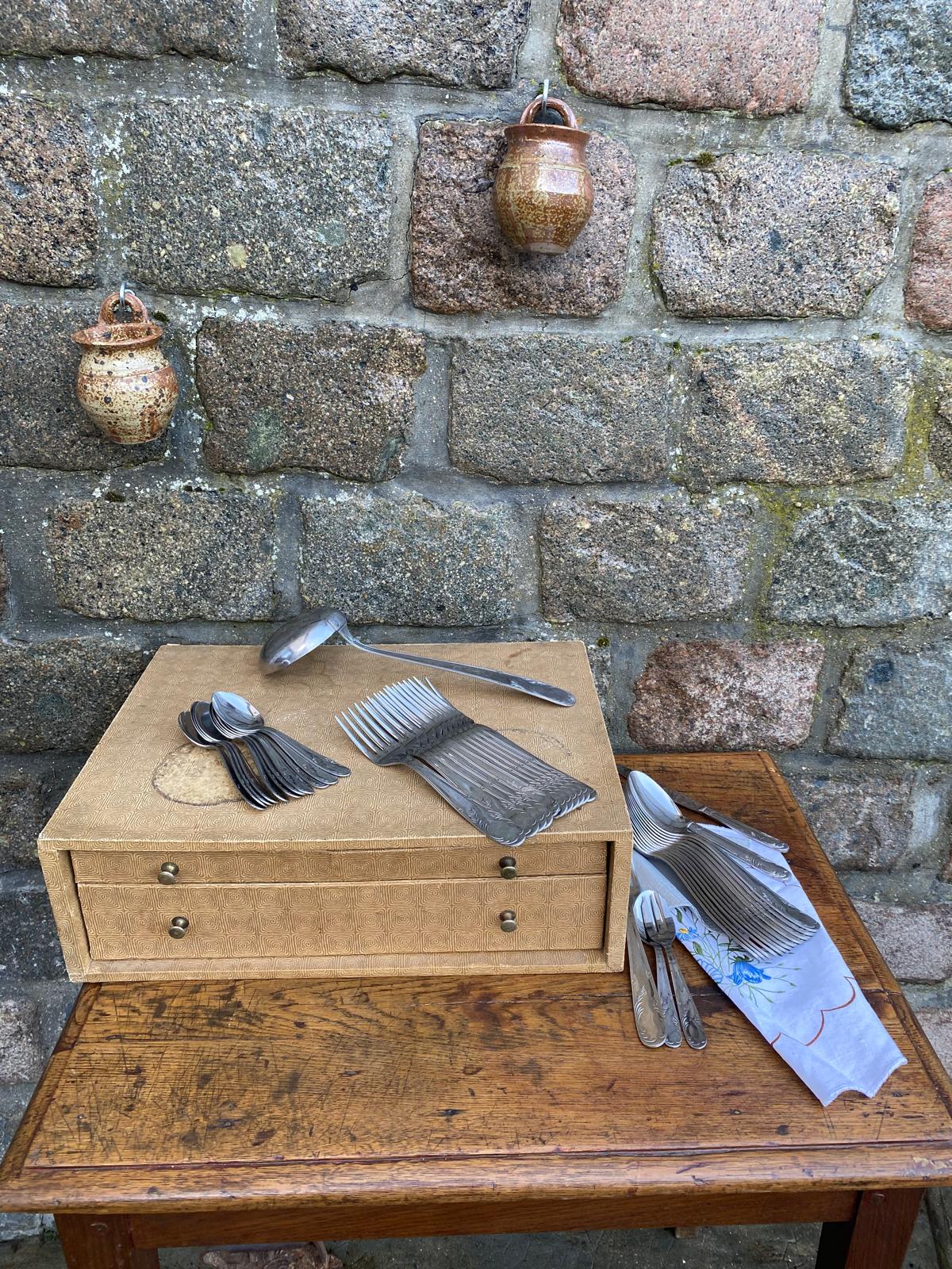 Ménagère Ascinox double tiroir