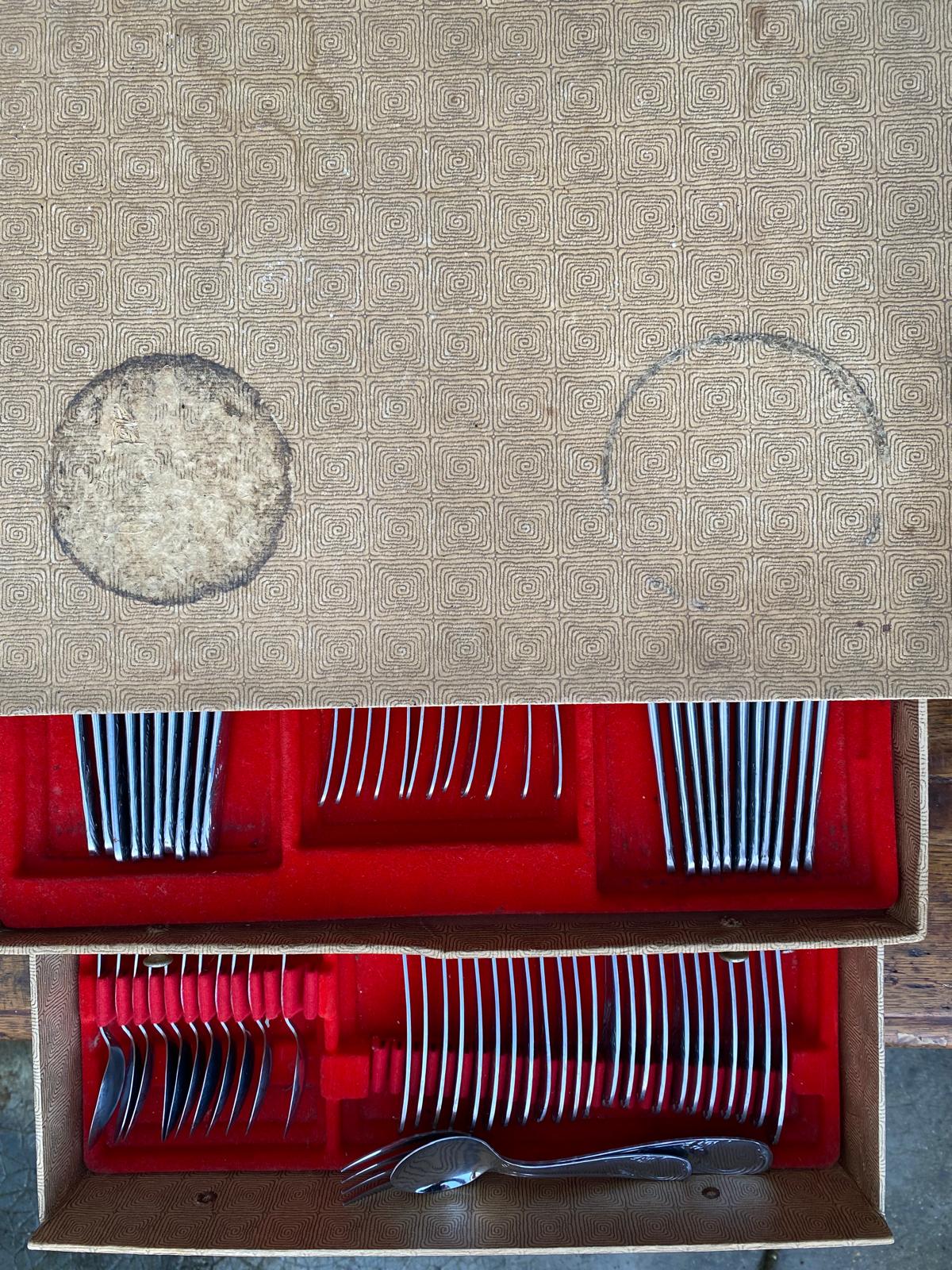 Ménagère Ascinox double tiroir