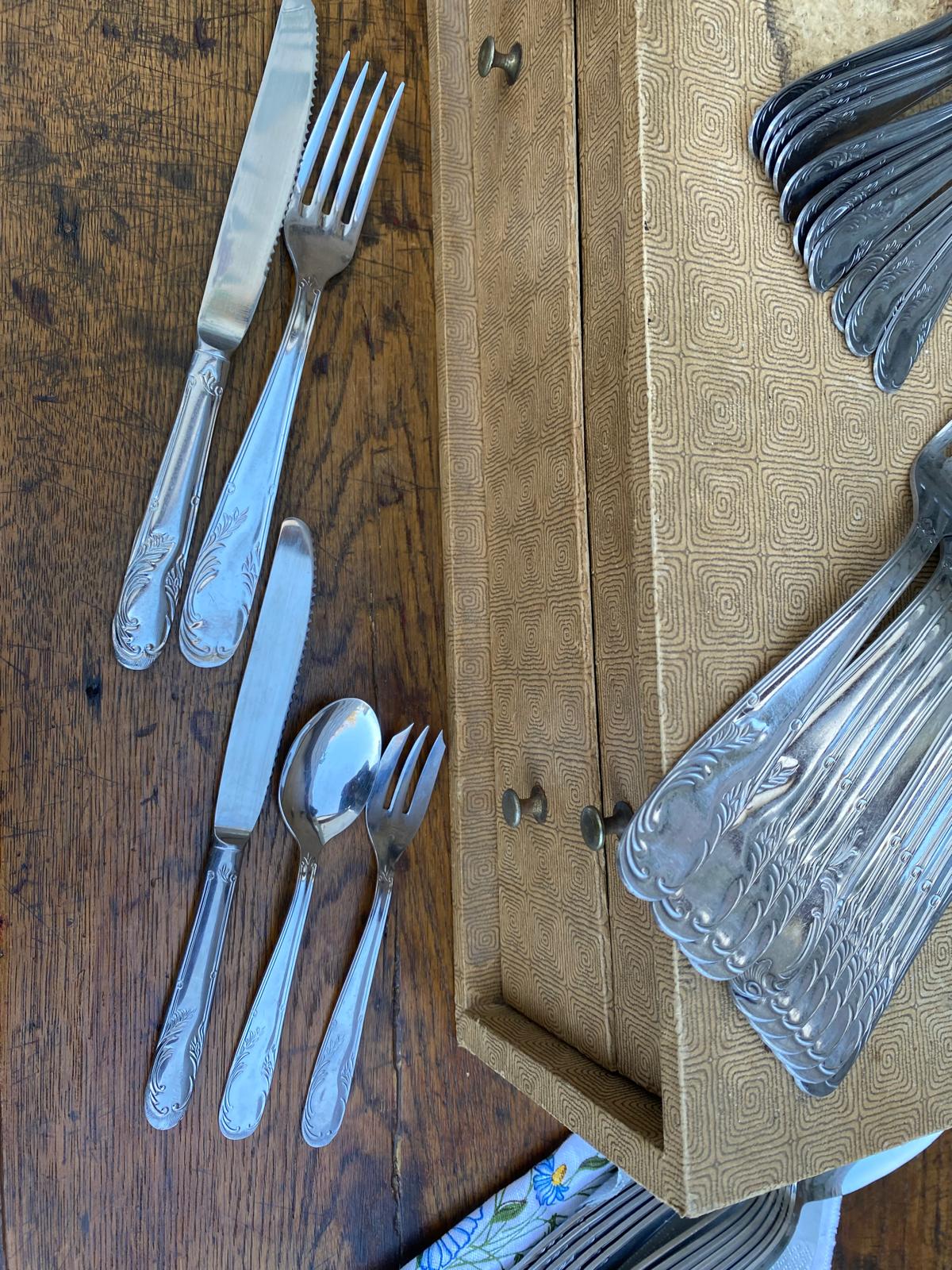 Ménagère Ascinox double tiroir