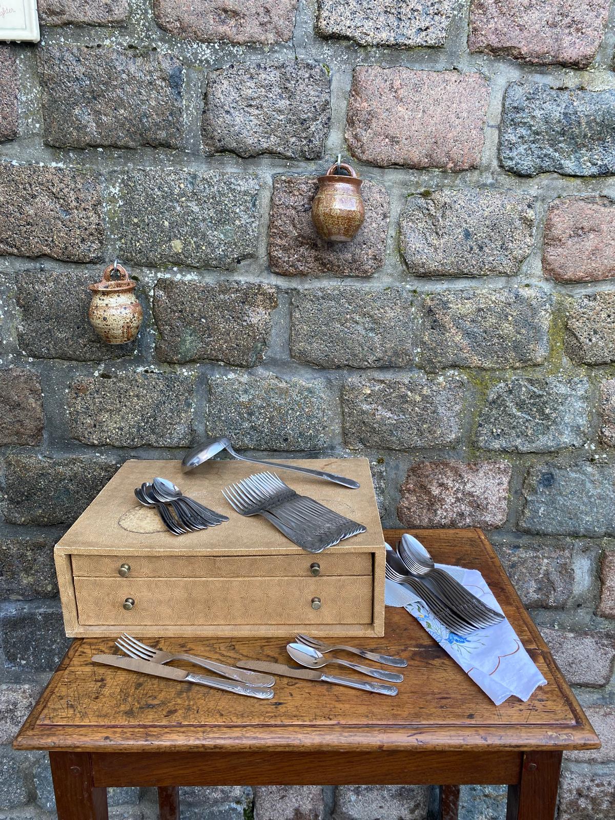 Ménagère Ascinox double tiroir