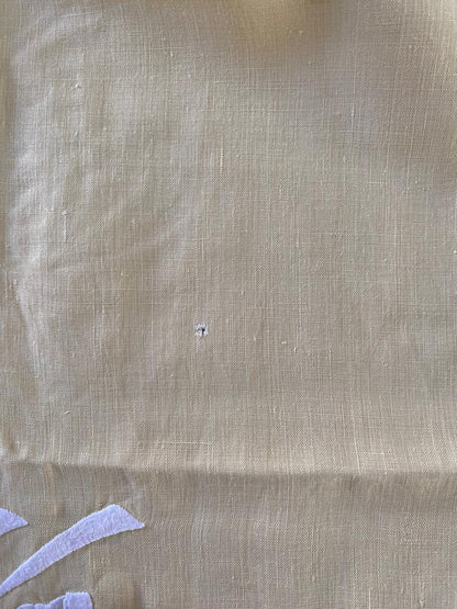 Serviettes & nappe jaune