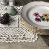 assiettes vintage