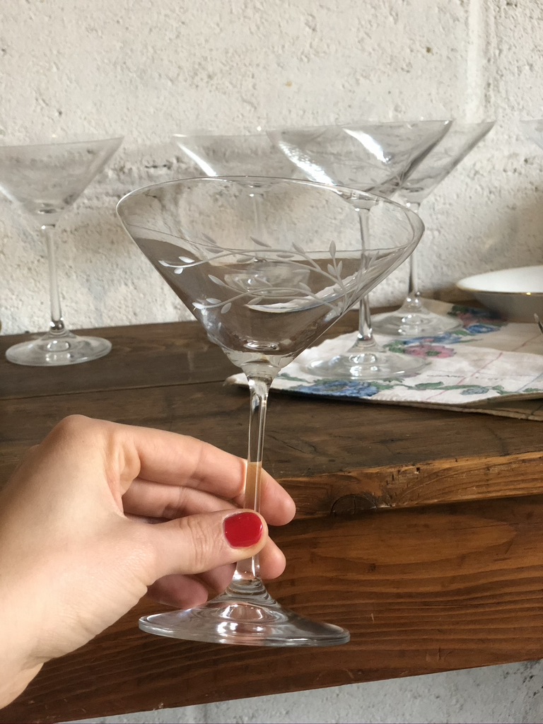 verres cocktail