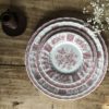 assiettes vintage