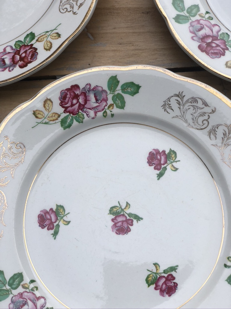 roses faience