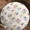 assiette fleurie