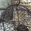 panier oeuf ancien fer