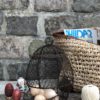panier oeuf ancien fer