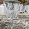 verres anciens service pour 6