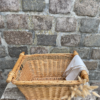 panier osier et bois ancien