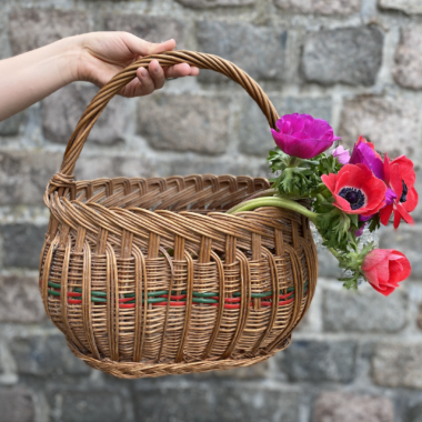 ancien panier osier