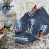 verres vintage papillon