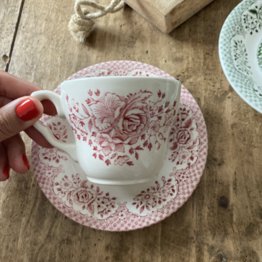 tasses anglaises anciennes