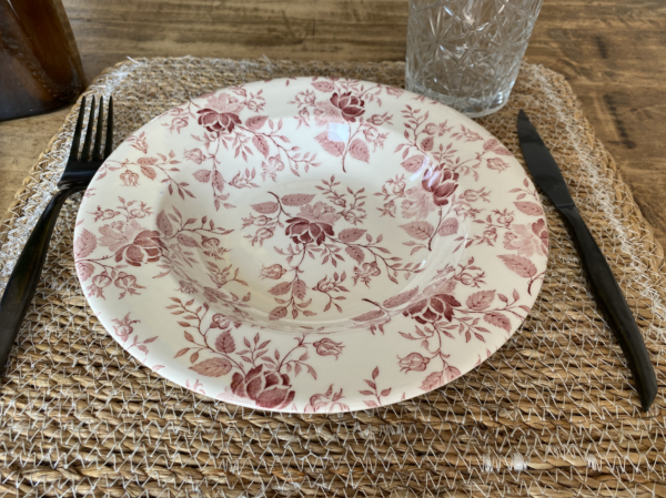 assiettes anglaises anciennes