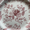 assiette anglaise ancienne rose