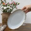 limoges blanc et doré