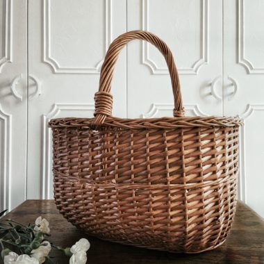 ancien panier osier