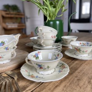Tasses café Fabrique Royale Limoges